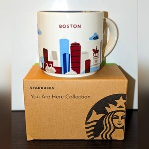 Starbucks You Are Here Collection Mug Boston